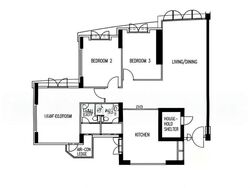 Blk 318B Anchorvale Link (Sengkang), HDB 5 Rooms #633357611